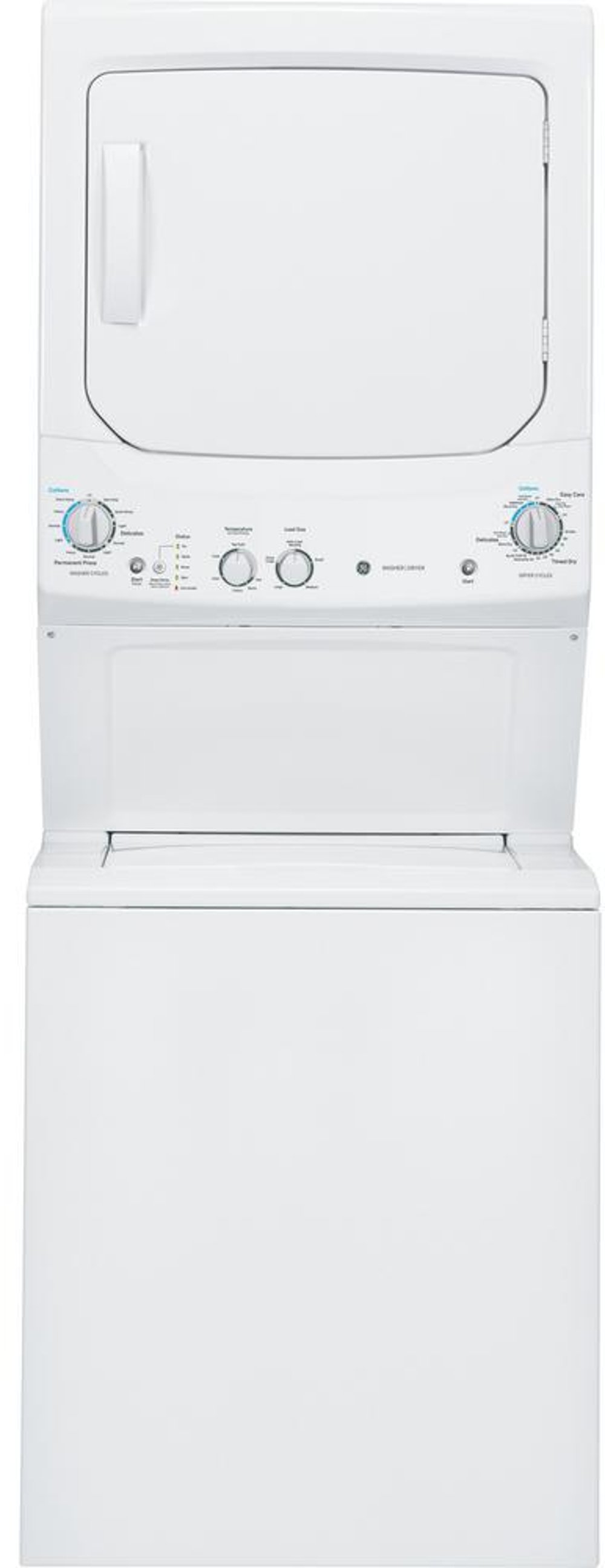 GE Spacemake Washer and Dryer Laundry Combo - White