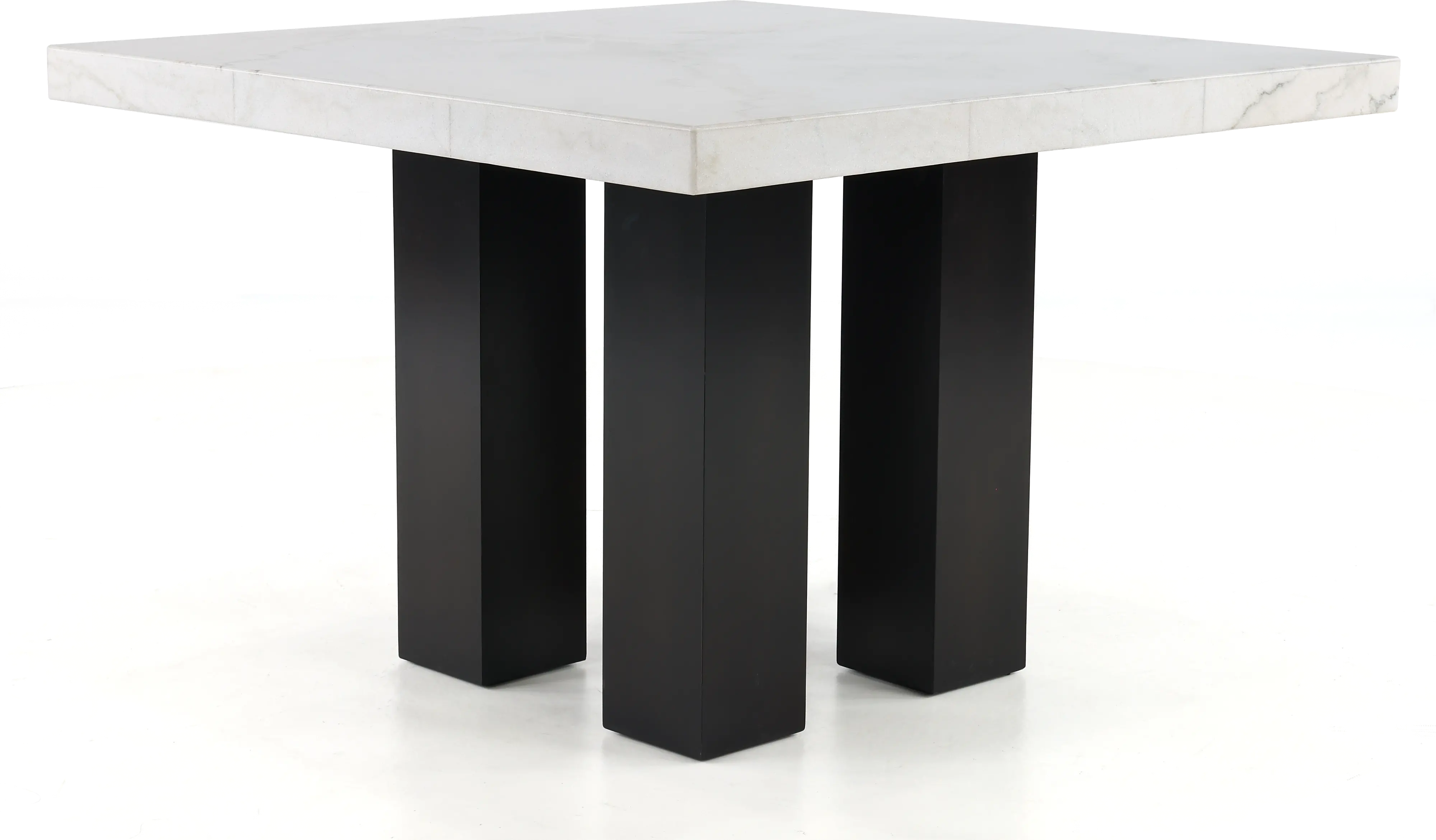 Camila Marble and Black Counter Height Dining Table-5
