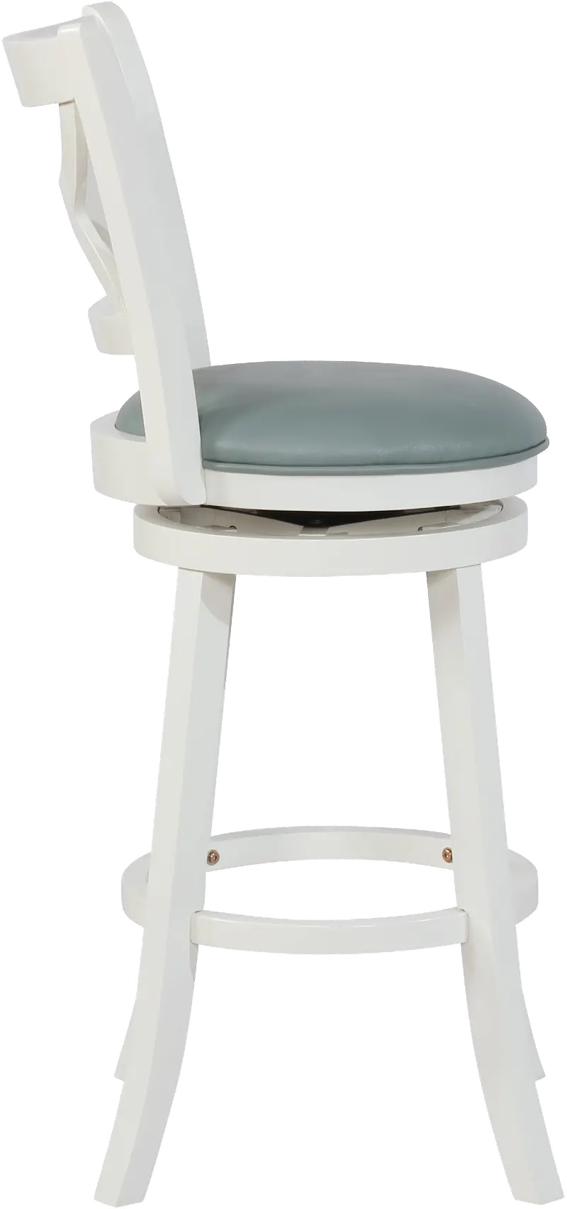 Cream Swivel Bar Stool - Sawyer