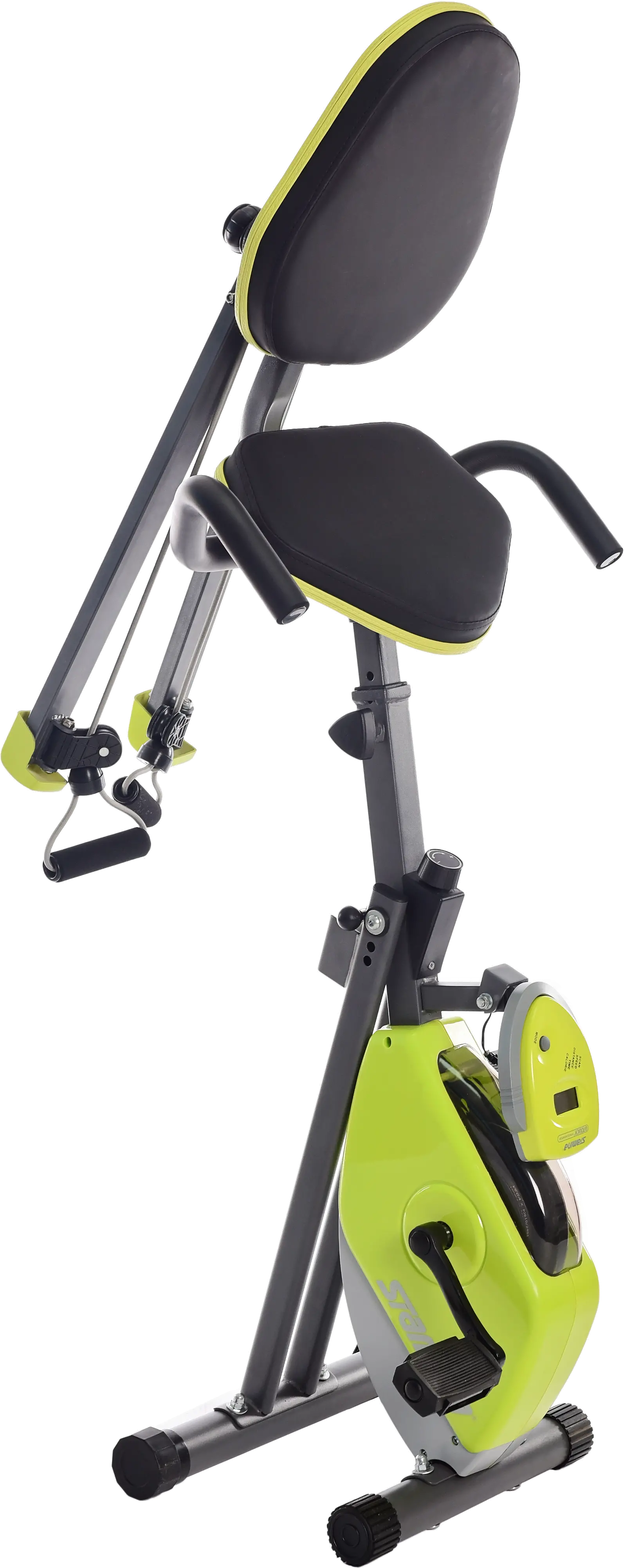 15-0336 Stamina Exercise Bike with Whole Body Exerciser Green-3