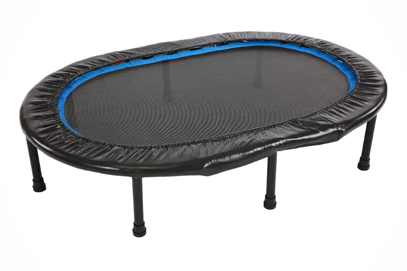 Stamina Black Oval Fitness Trampoline