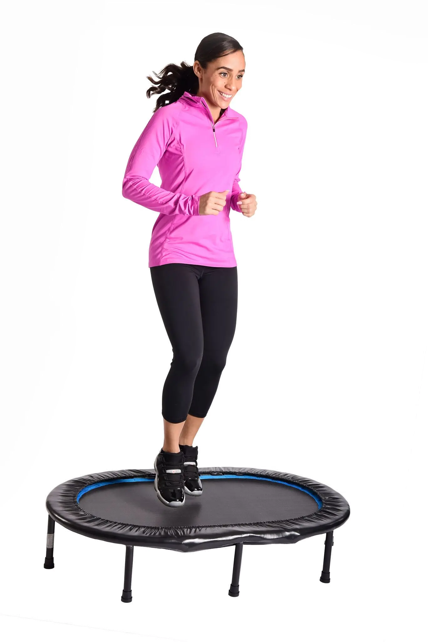 35-1691 Stamina Black Oval Fitness Trampoline-4