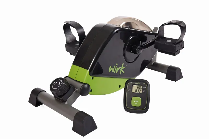 Wirk Under Desk Exercise Bike Green