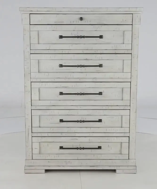 Coming Home Chalk White Chest of Drawers-8