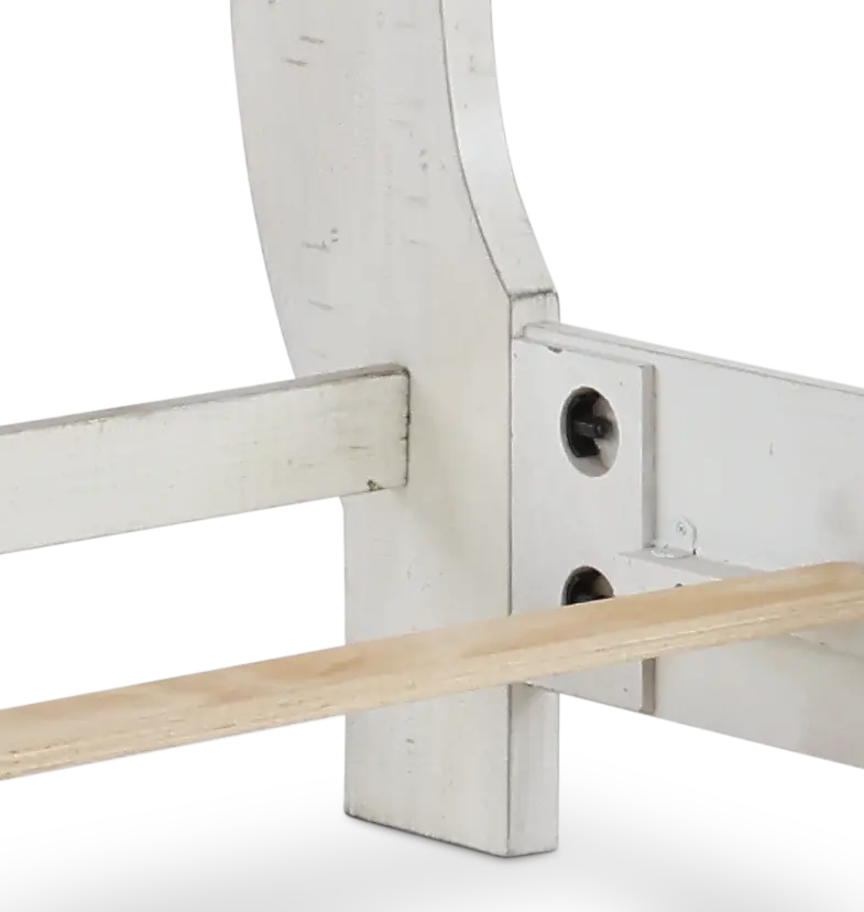 Coming Home Chalk White King Sleigh Bed-7