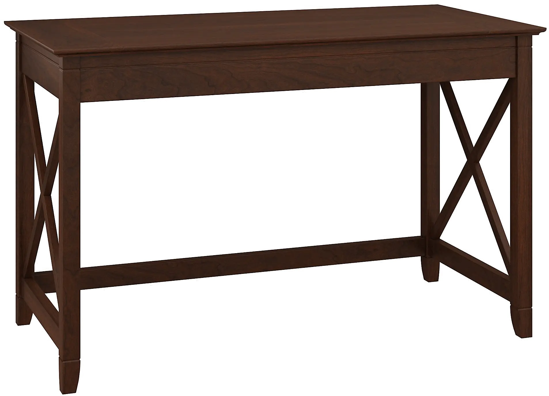 KWD148BC-03 Key West Cherry Brown Casual 48 Inch Writing Desk - Bush Furniture-1
