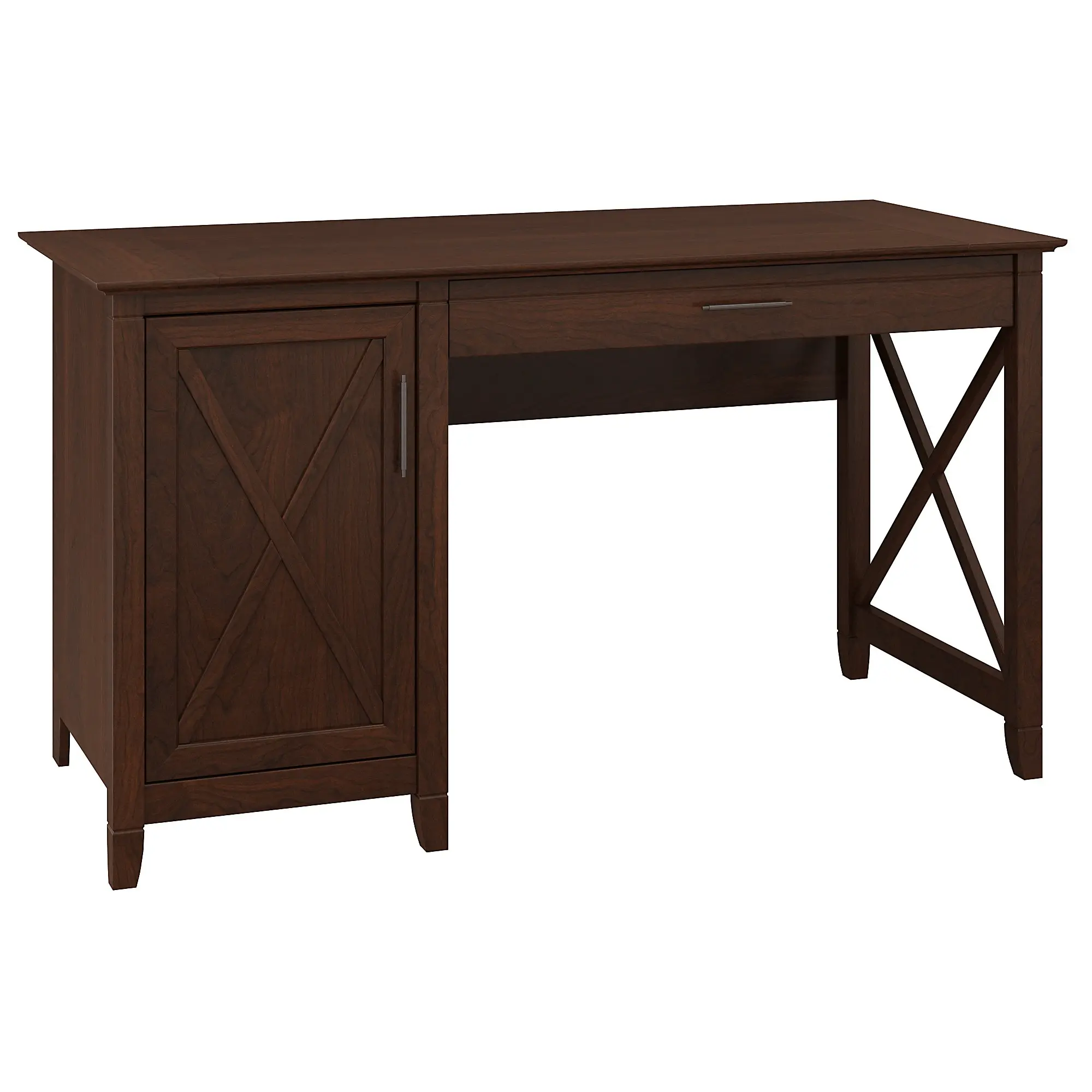 KWD154BC-03 Key West Cherry Brown Office Desk-1