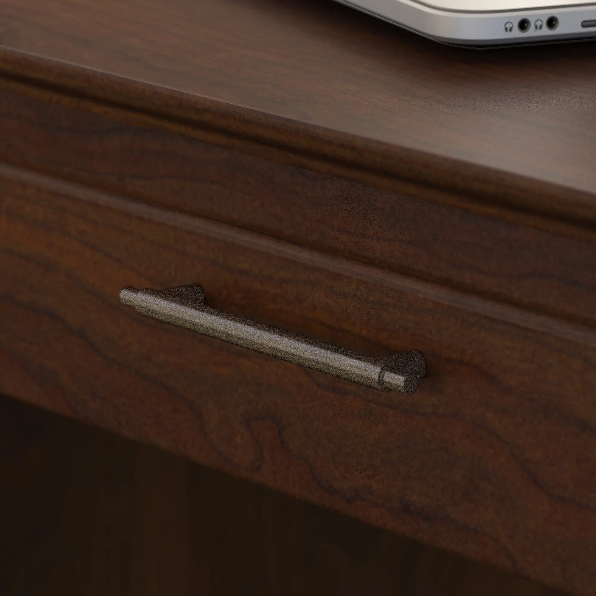 KWD154BC-03 Key West Cherry Brown Office Desk-4