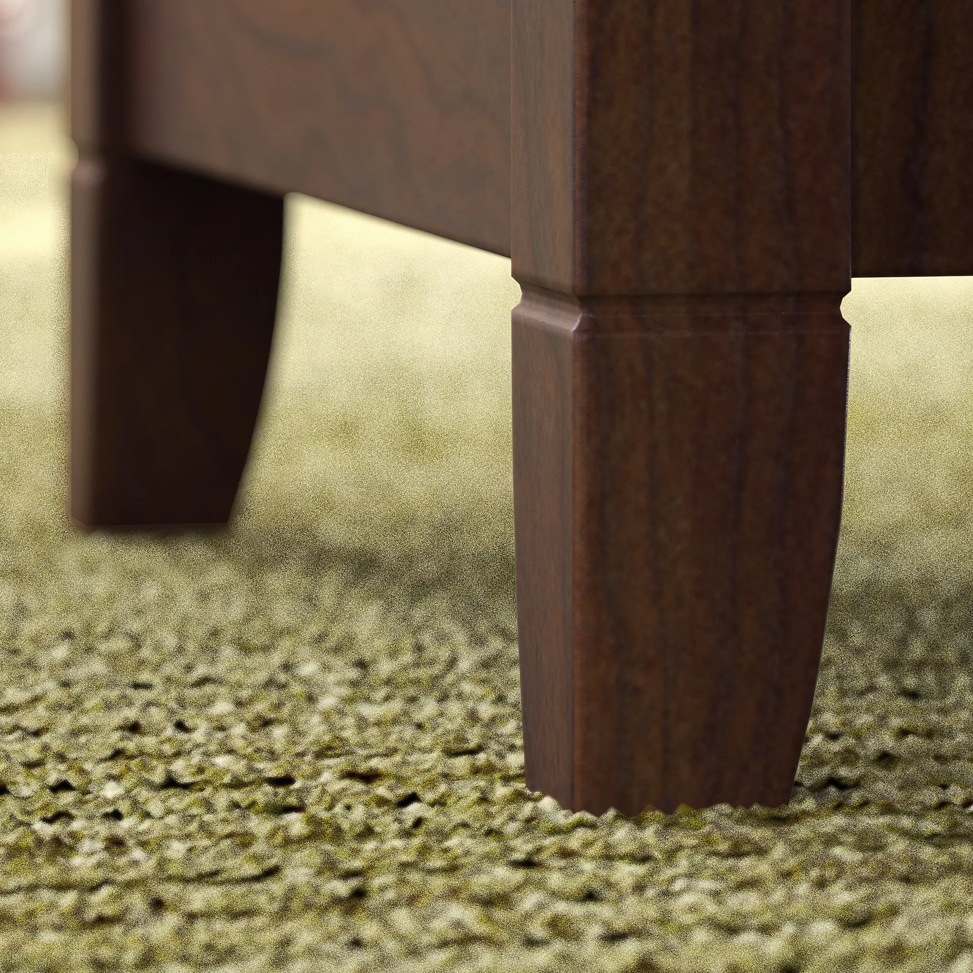 KWD154BC-03 Key West Cherry Brown Office Desk-8