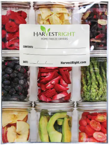 HR-50MYLAR-8X12 Harvest Right 8 x 12 Mylar Bag - 50 Pack-1