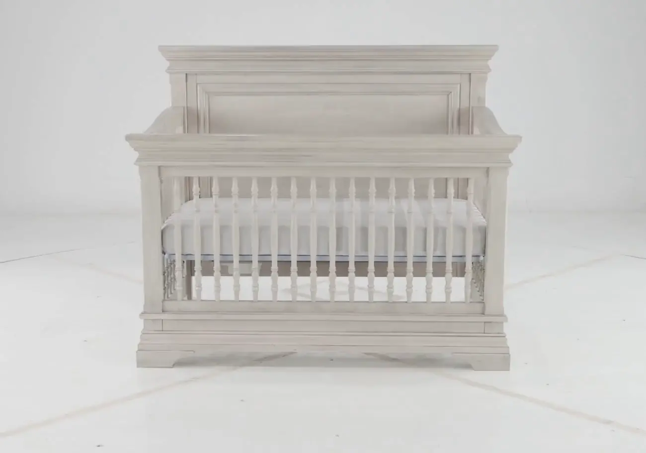 Olivia White 4-in-1 Convertible Crib-4