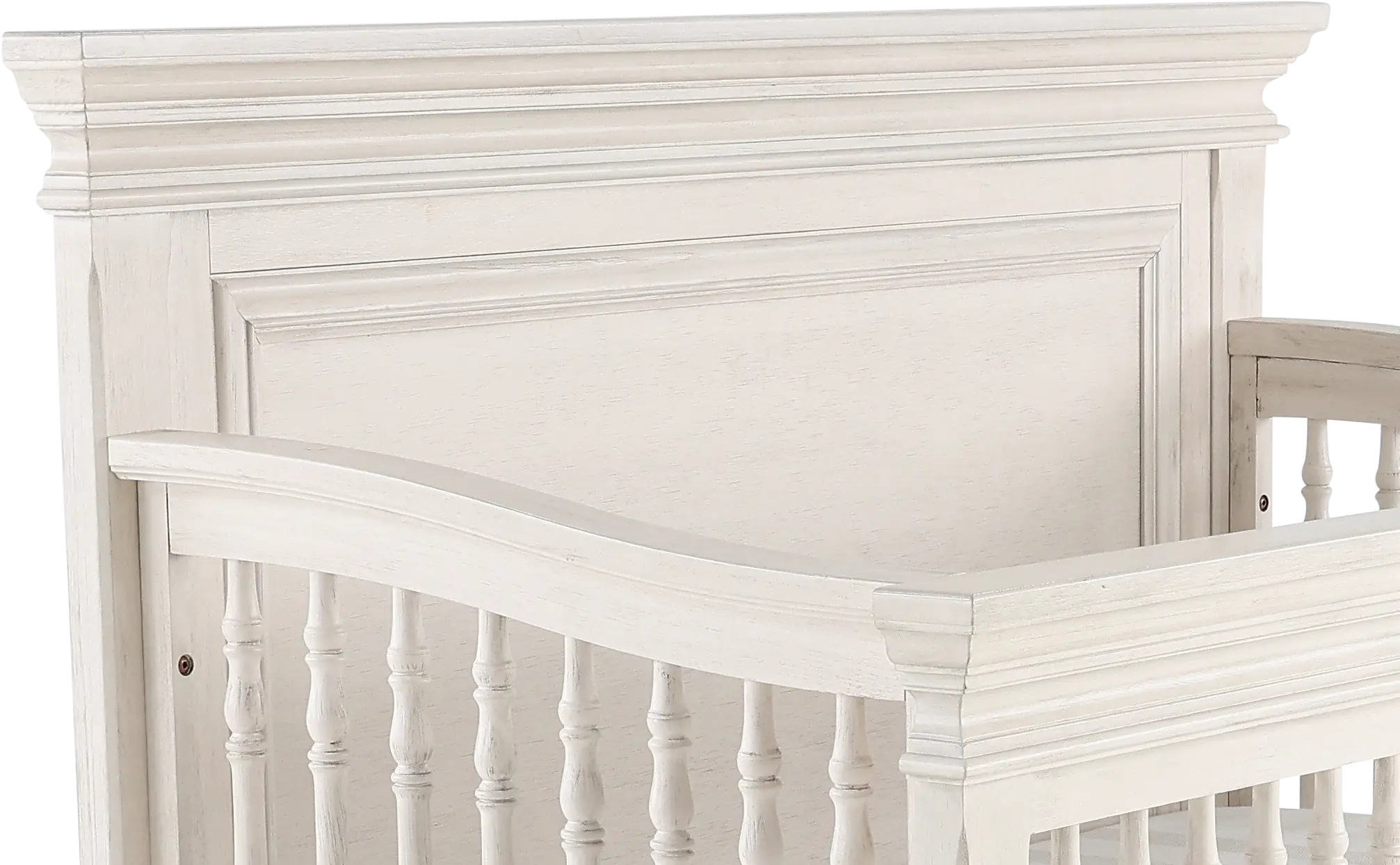 Olivia White 4-in-1 Convertible Crib-8