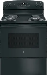 JB256DMBB GE 5 cu ft Electric Range - Black