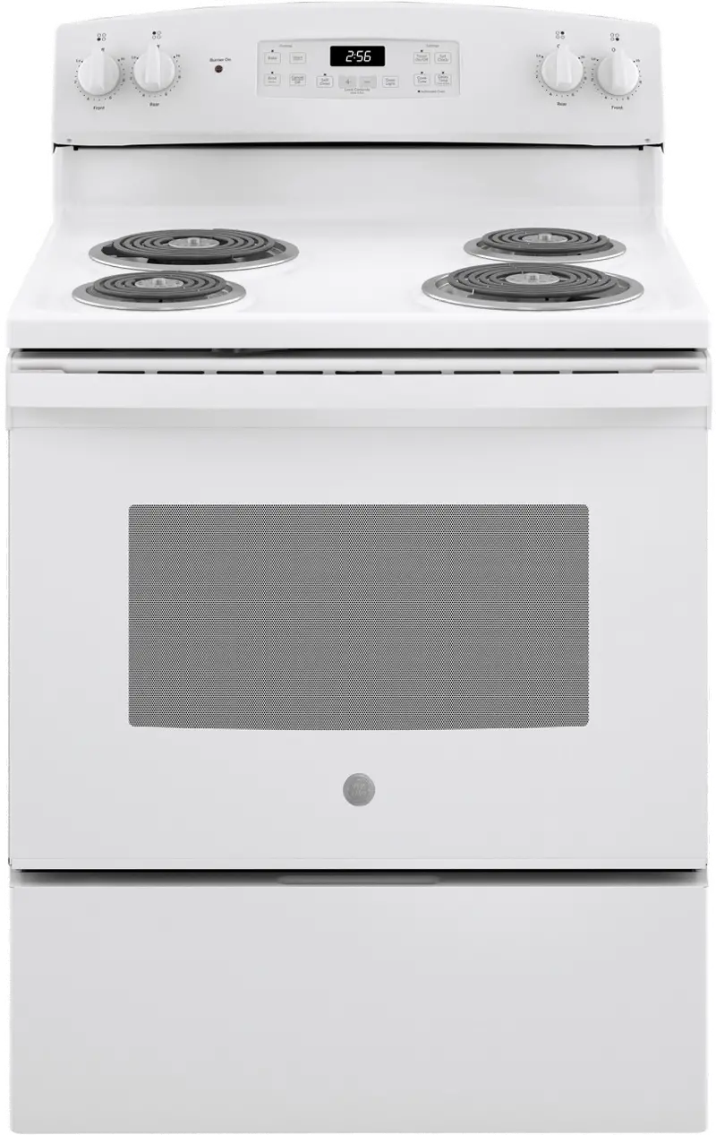 GE 5 cu ft Electric Range - White