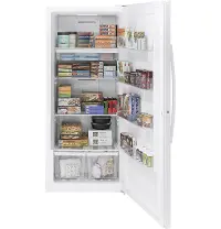 FUF17DLRWW GE 17.3 cu ft Upright Freezer - White