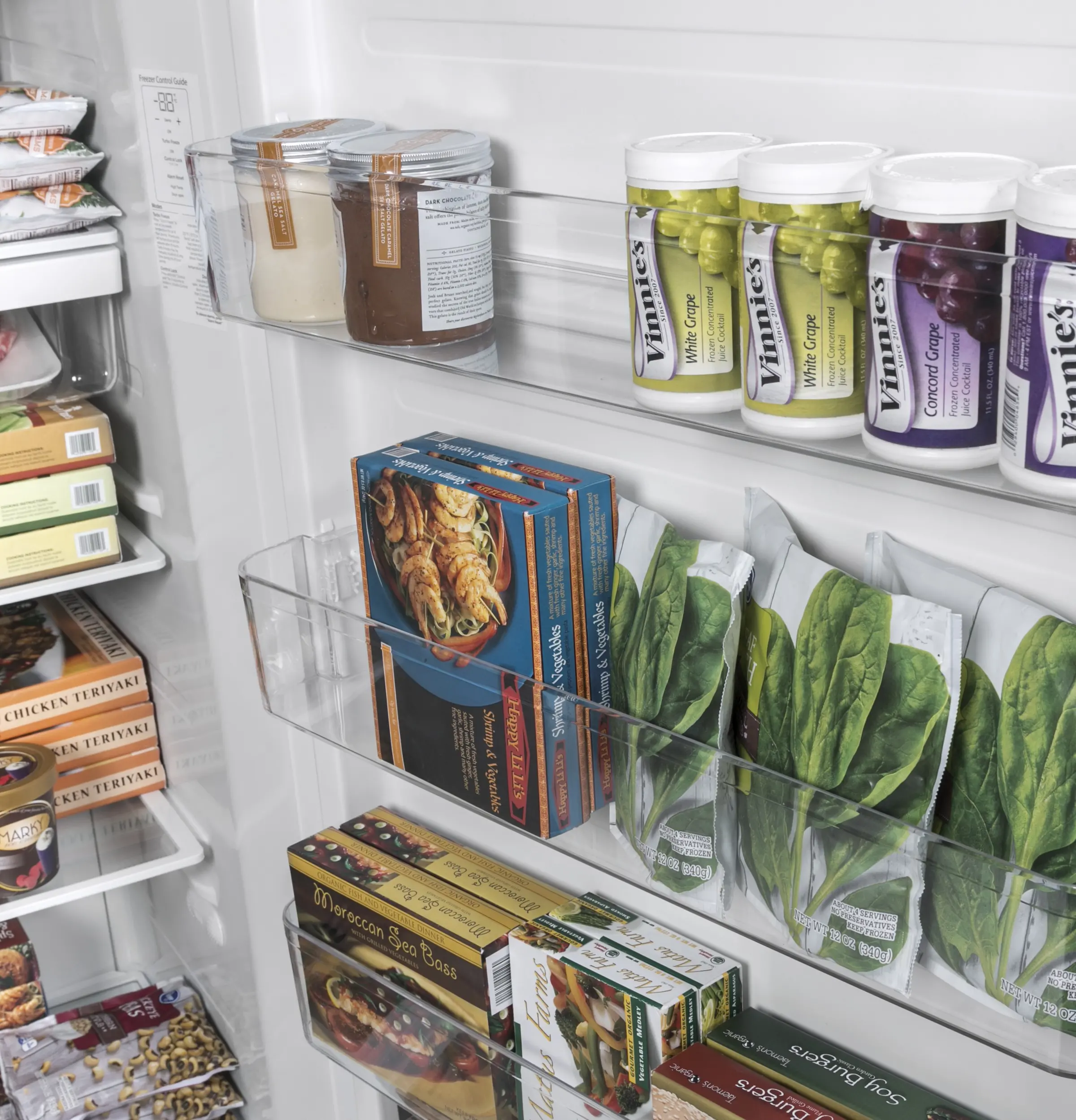 FUF17DLRWW GE 17.3 cu ft Upright Freezer - White-5
