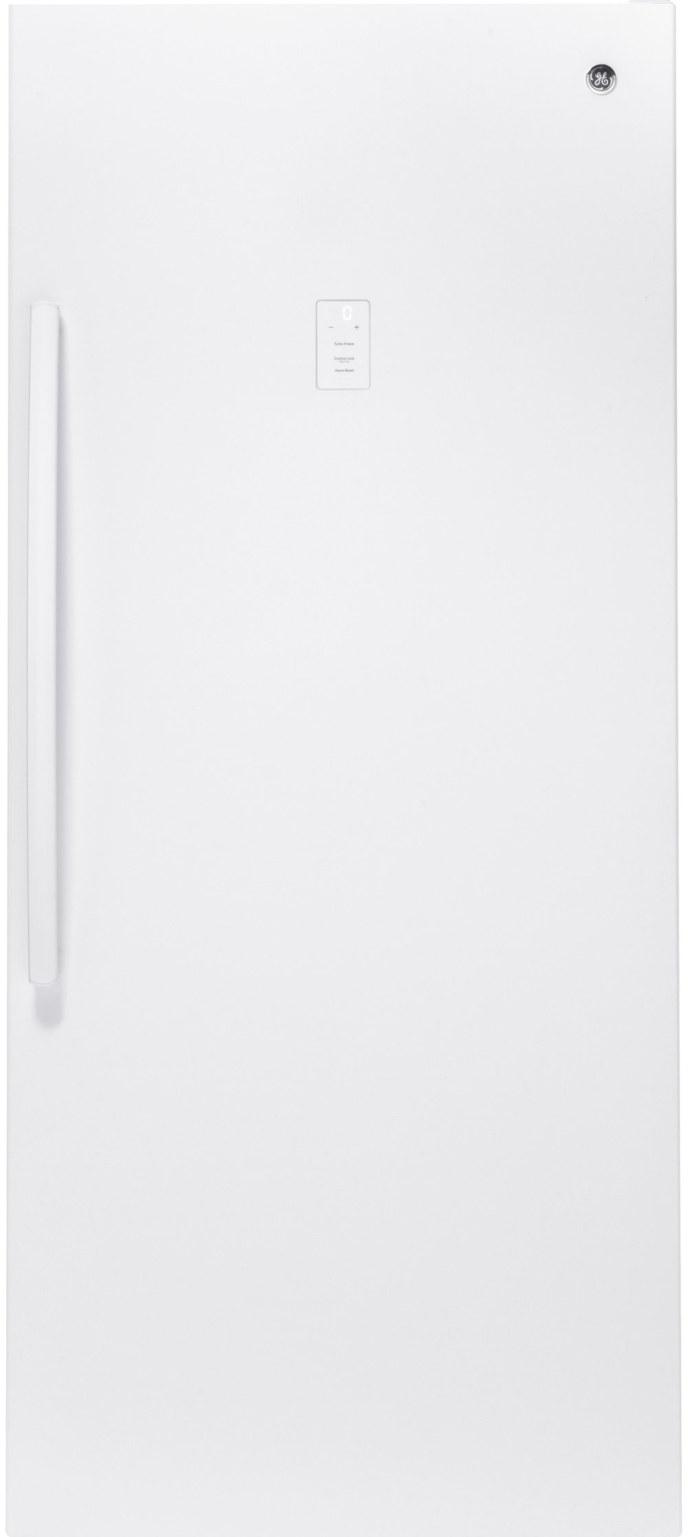 GE 21.3 cu ft Upright Freezer - White
