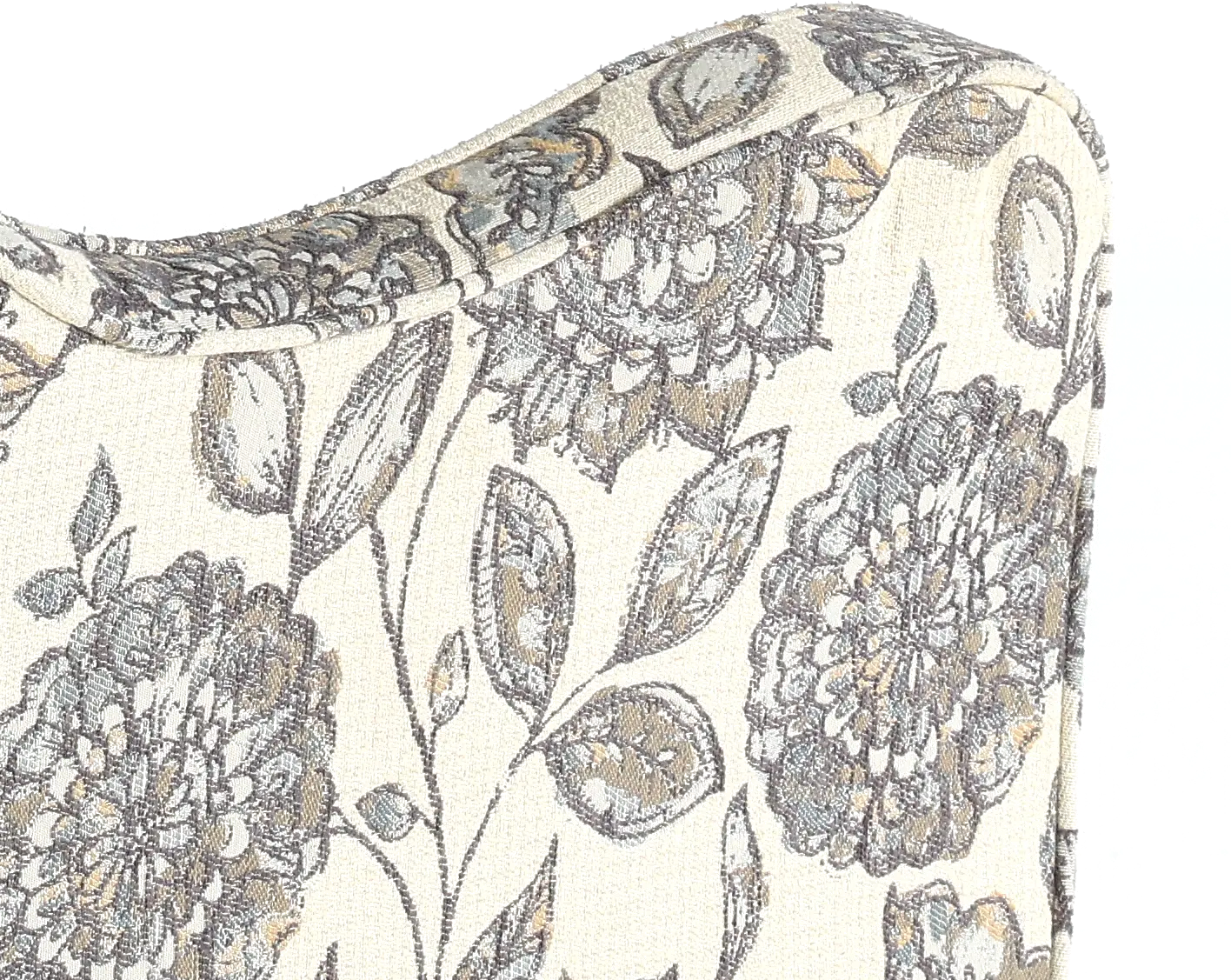 Brianne Ivory Floral Swivel Accent Chair-8