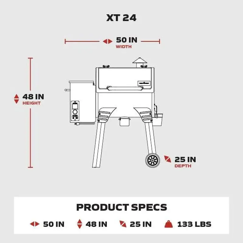 PG24XT Camp Chef SmokePro XT Pellet Grill-3