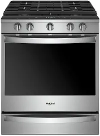 WEG750H0HZ Whirlpool 5.8 cu ft Gas Range - Stainless Steel