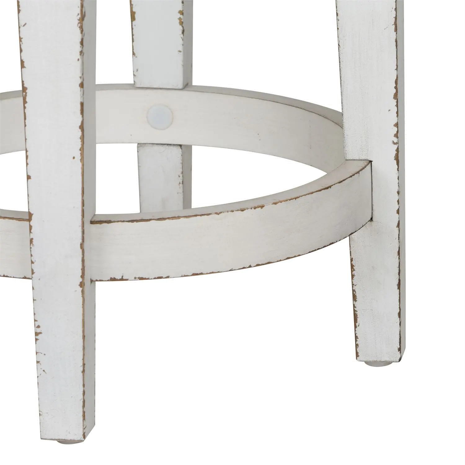 244-OT9003 Magnolia Manor Antique White Swivel Counter Height Stool-7
