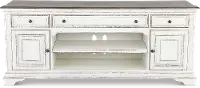 244-TV70 Magnolia Manor White 70  TV Stand