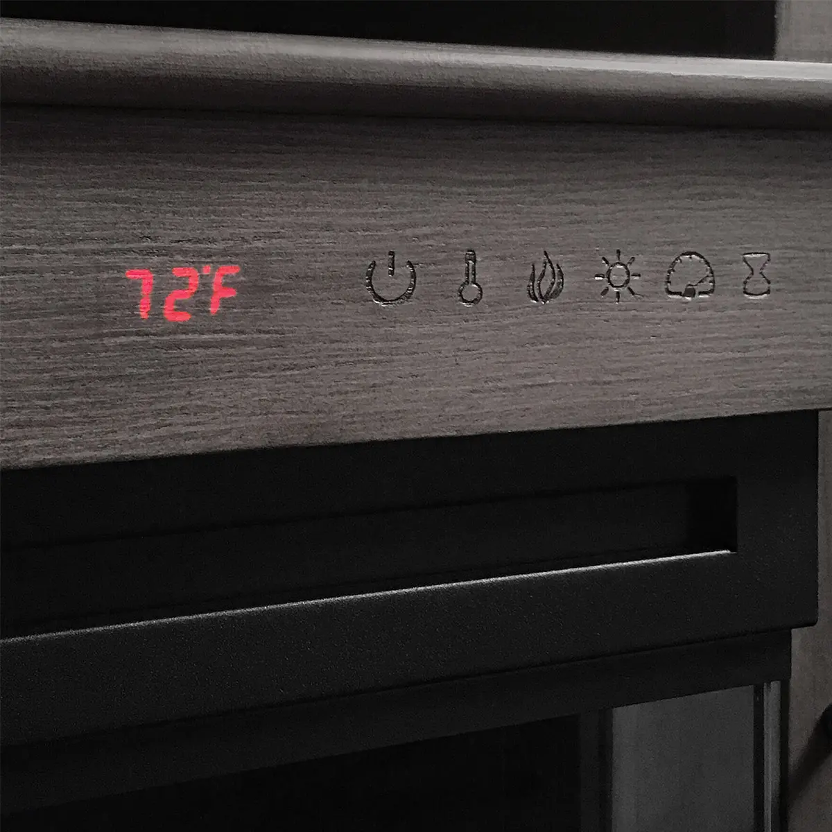 Hamilton Gray 70  Fireplace TV Stand-6