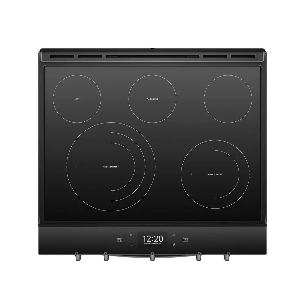 WEE750H0HV Whirlpool 6.4 cu ft Electric Range - Black Stainless Steel-3