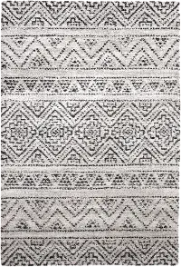 Granada 5 x 8 Beige, Ivory, and Charcoal Gray Area Rug