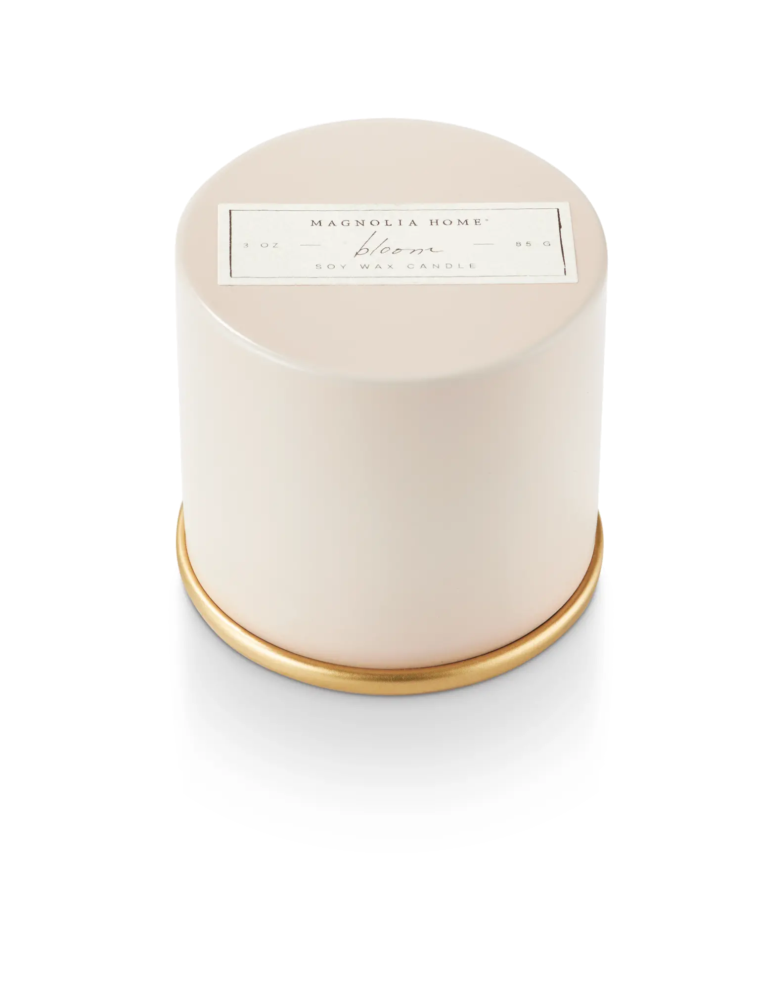 Magnolia Home Furniture 3oz Bloom Demi Tin Candle-3