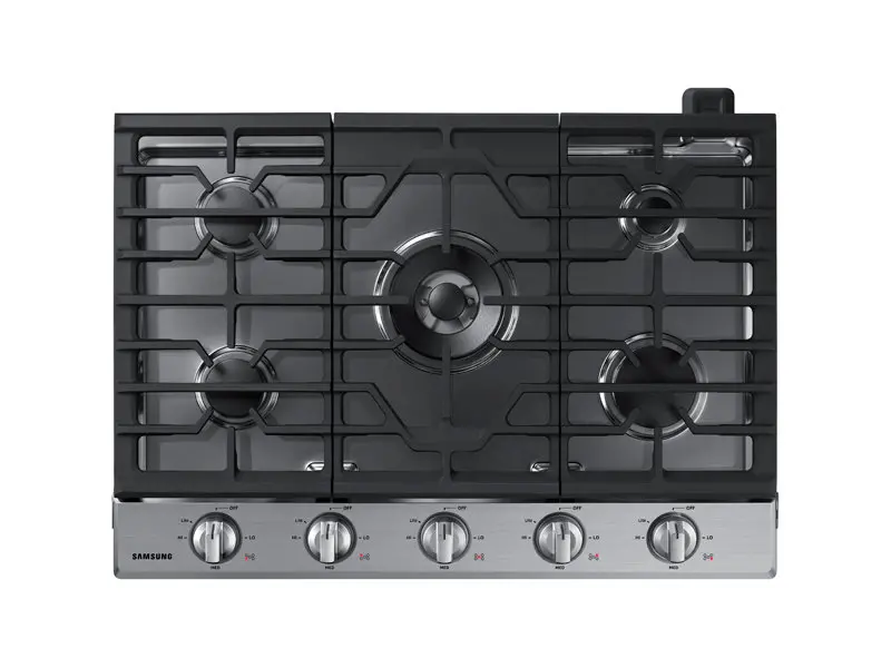 NA30N6555TS Samsung 30 Inch Smart Gas Cooktop - Stainless Steel-1