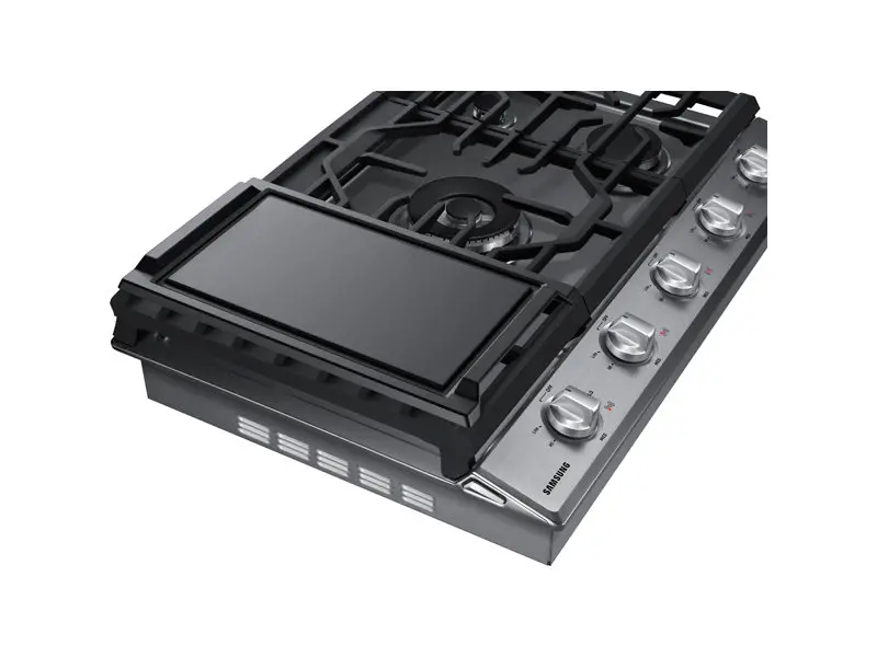 NA30N6555TS Samsung 30 Inch Smart Gas Cooktop - Stainless Steel-4