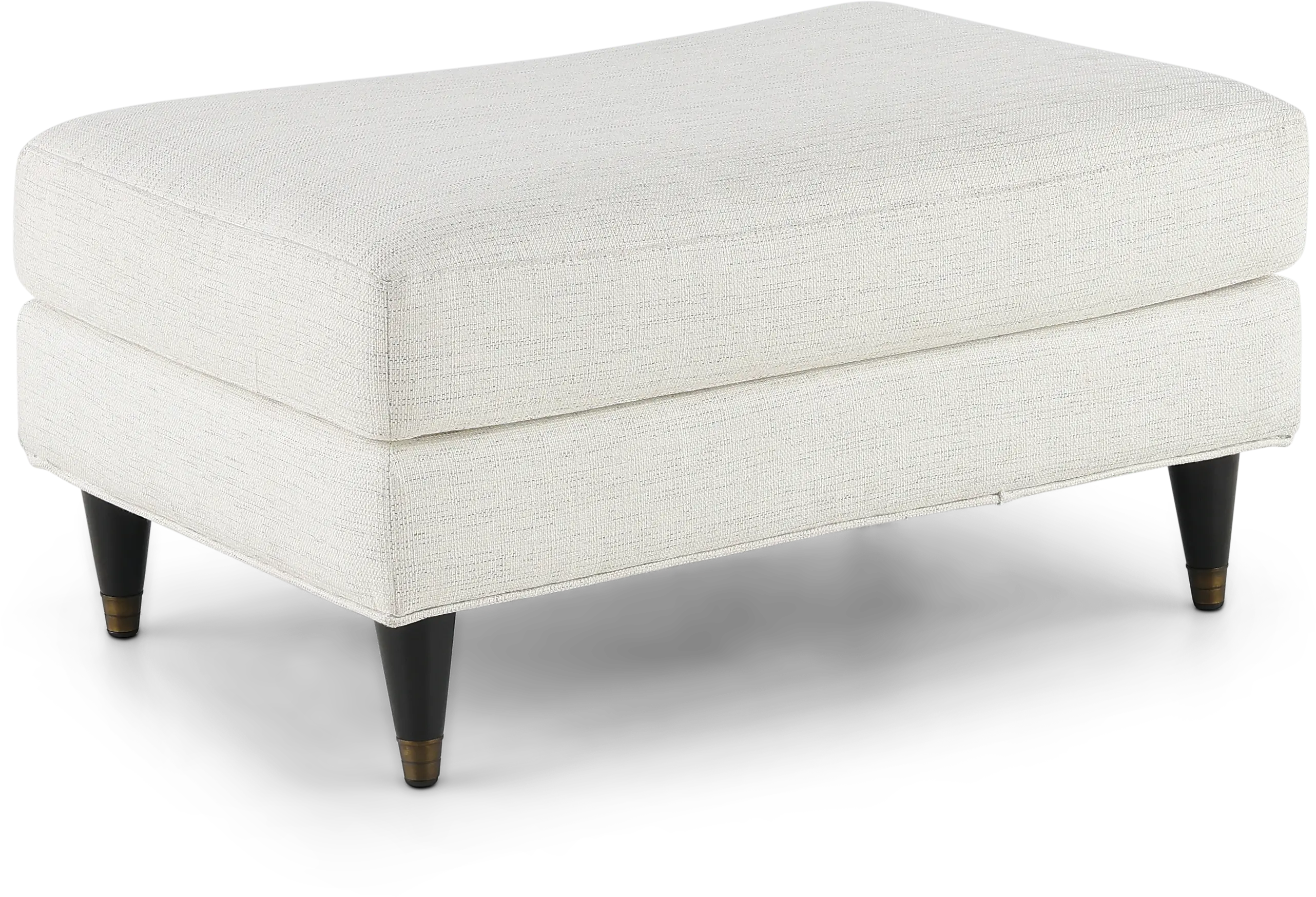 Pia White Ottoman-1