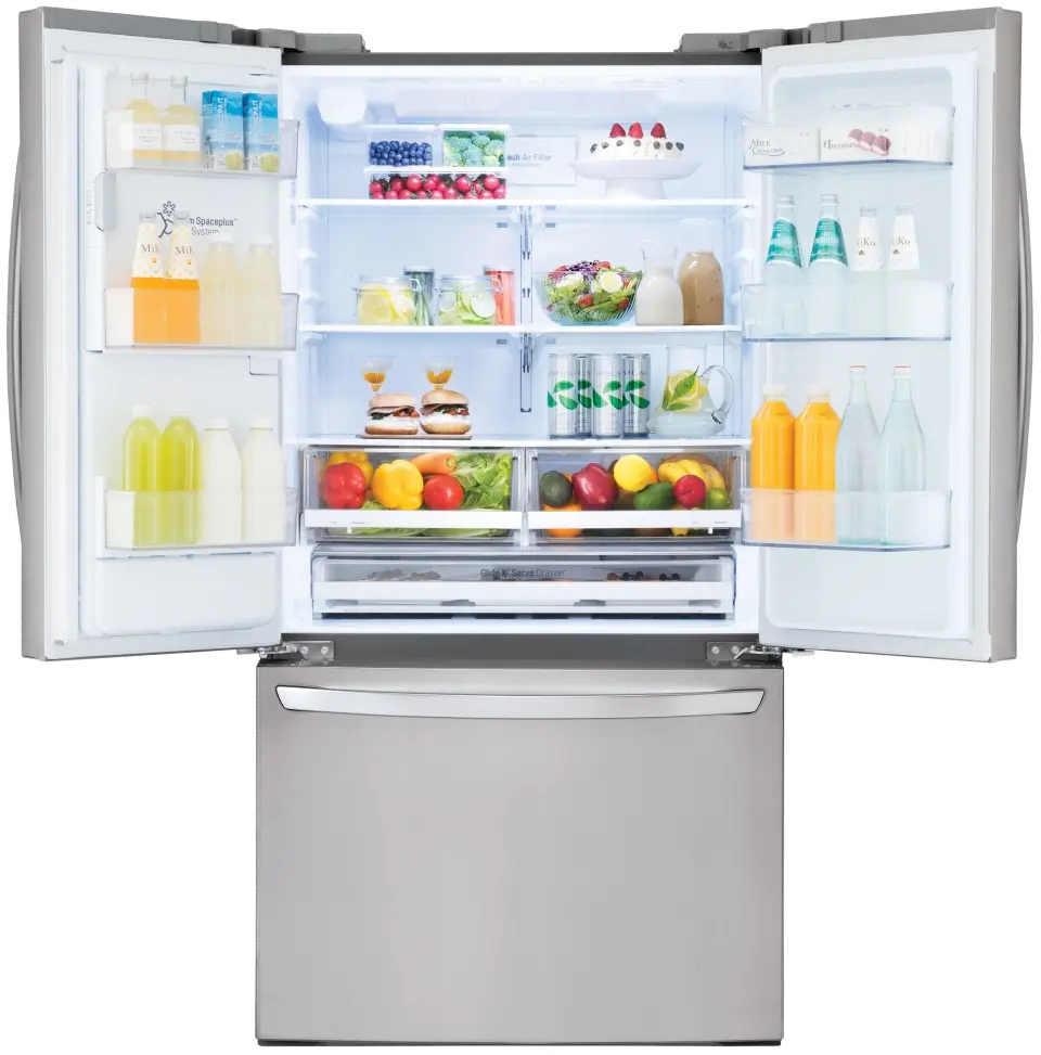 LFXS26973S LG 26.2 cu ft French Door Refrigerator - Stainless Steel-5