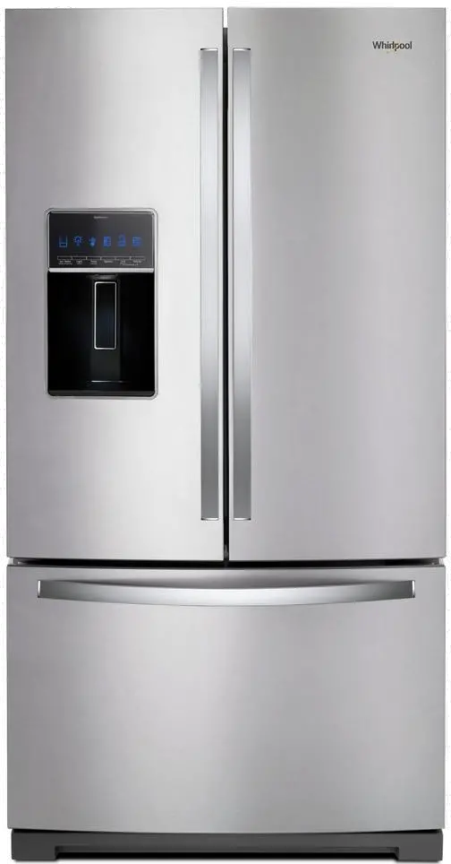 WRF757SDHZ Whirlpool 26.8 cu ft French Door Refrigerator - Stainless Steel-1