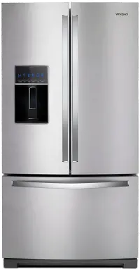 WRF757SDHZ Whirlpool 26.8 cu ft French Door Refrigerator - Stainless Steel