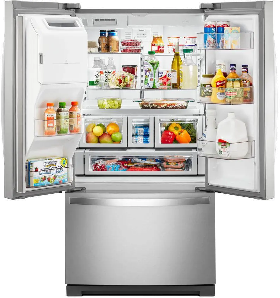 WRF757SDHZ Whirlpool 26.8 cu ft French Door Refrigerator - Stainless Steel-3