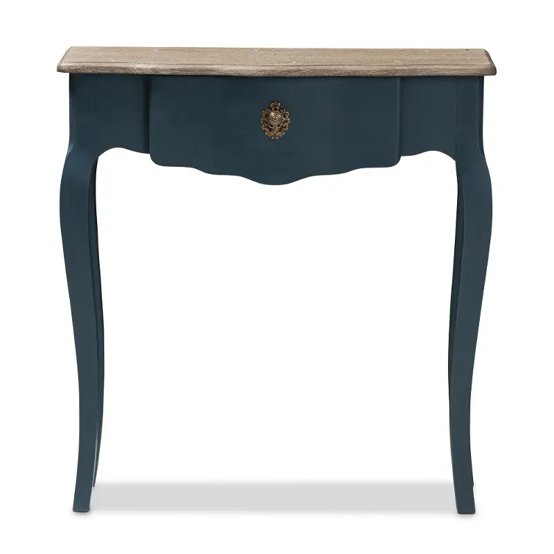 Provincial Blue Console Table