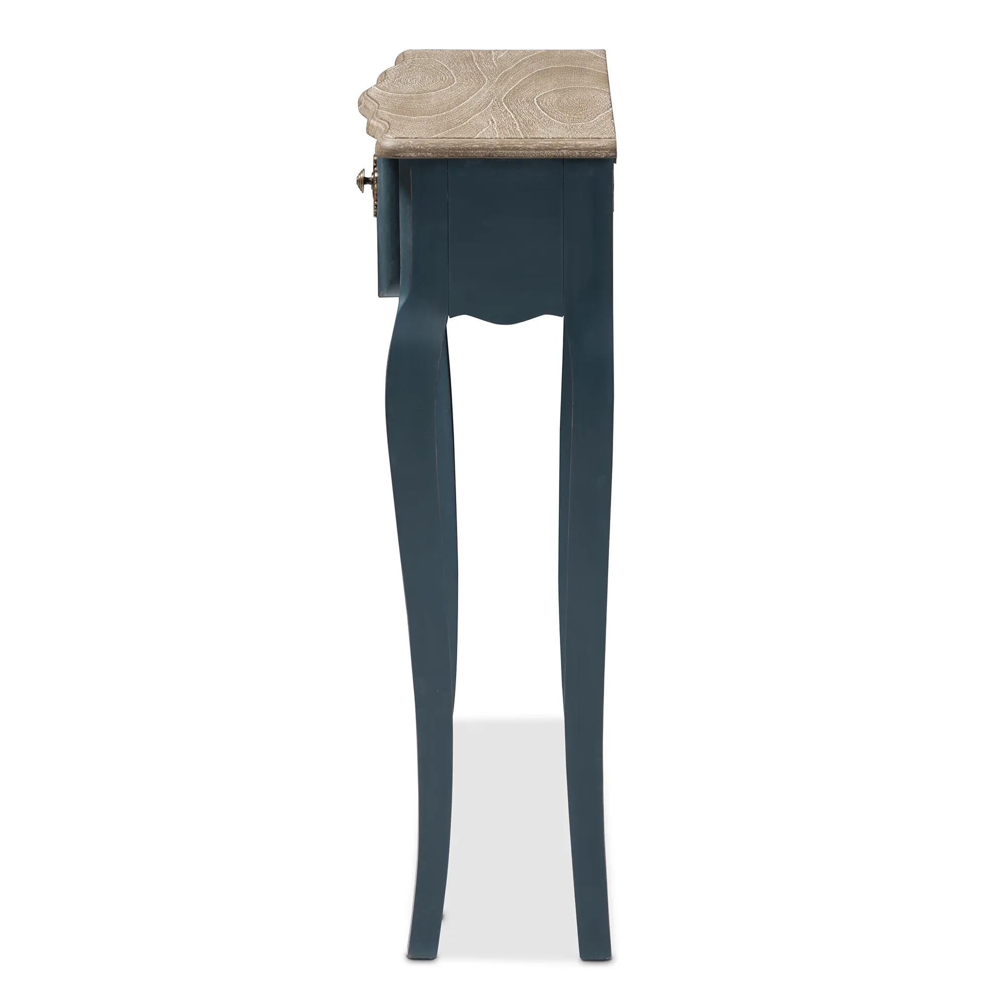 146-8179-RCW Provincial Blue Console Table-5