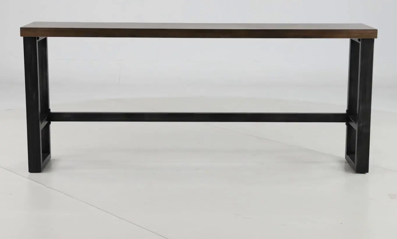 Chandler Brown Rustic Console Table-6