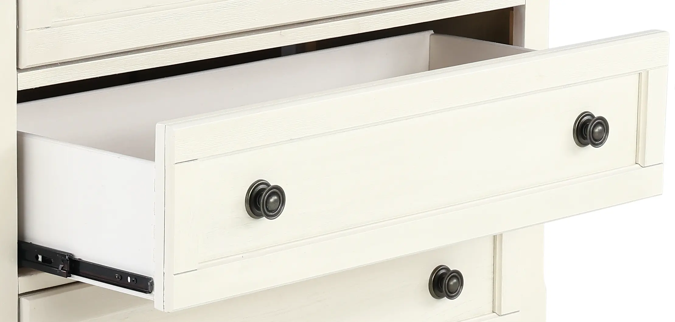Stella Soft White 5-Drawer Chest-6