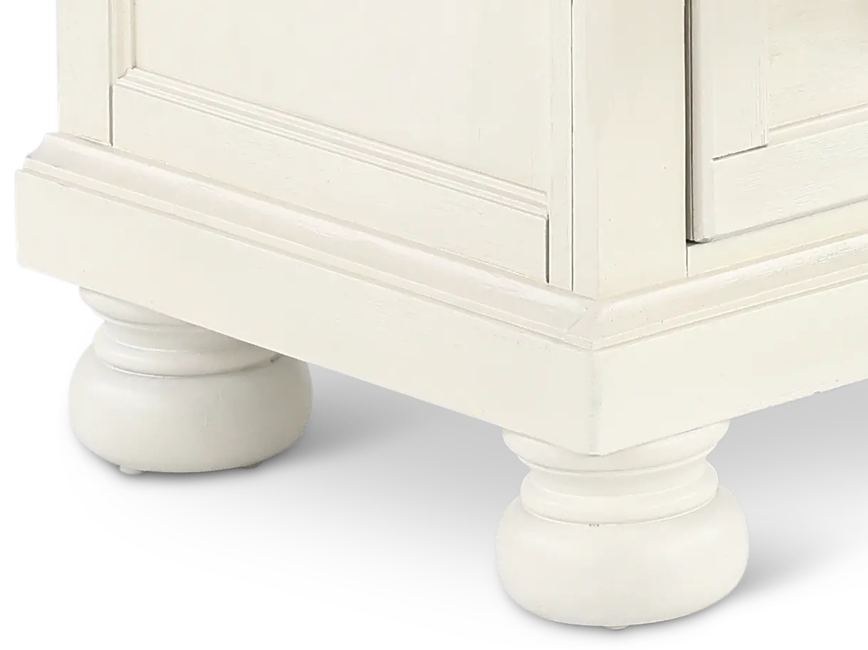 Stella Soft White 5-Drawer Chest-7