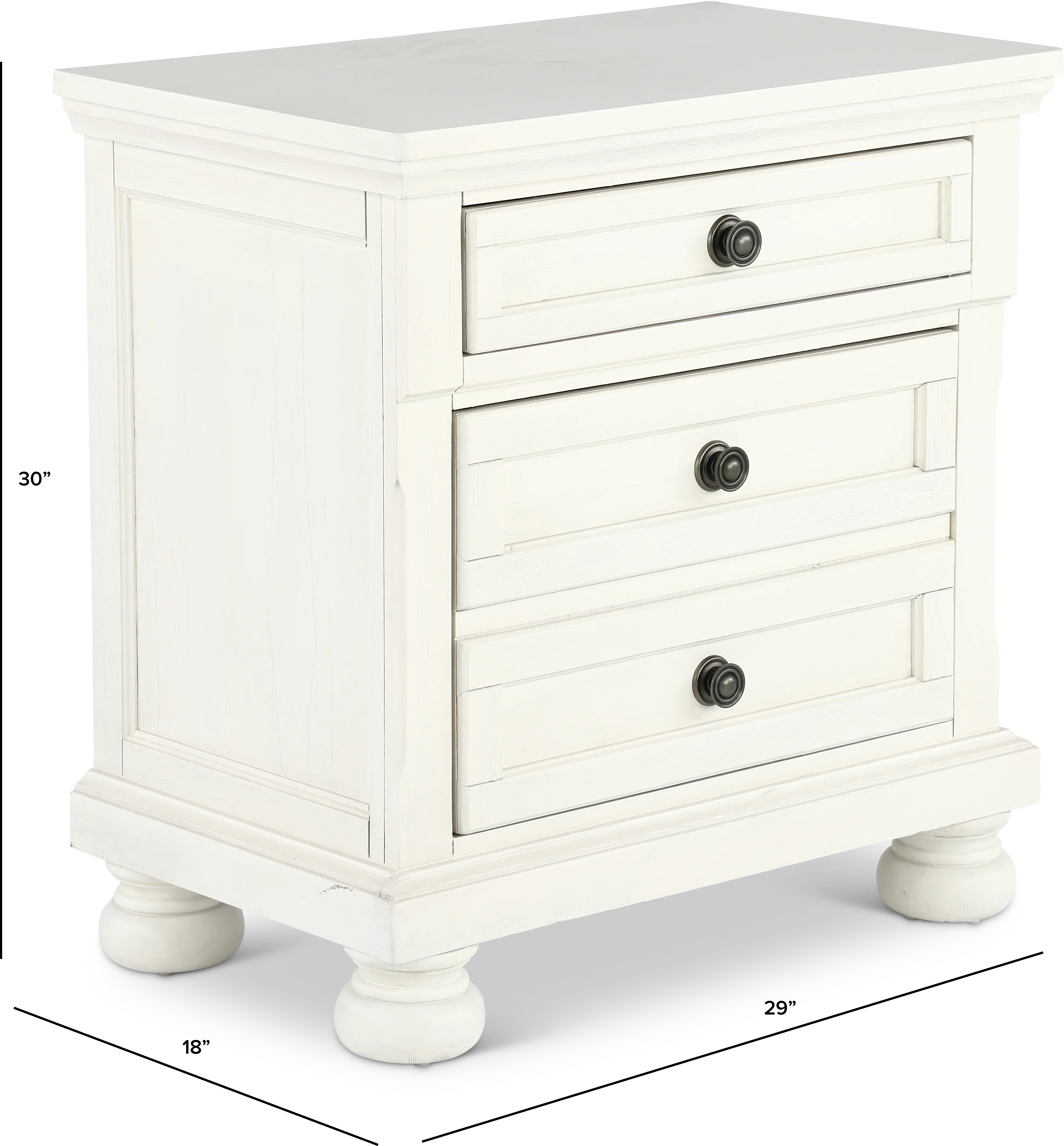 Stella Off-White Nightstand-3