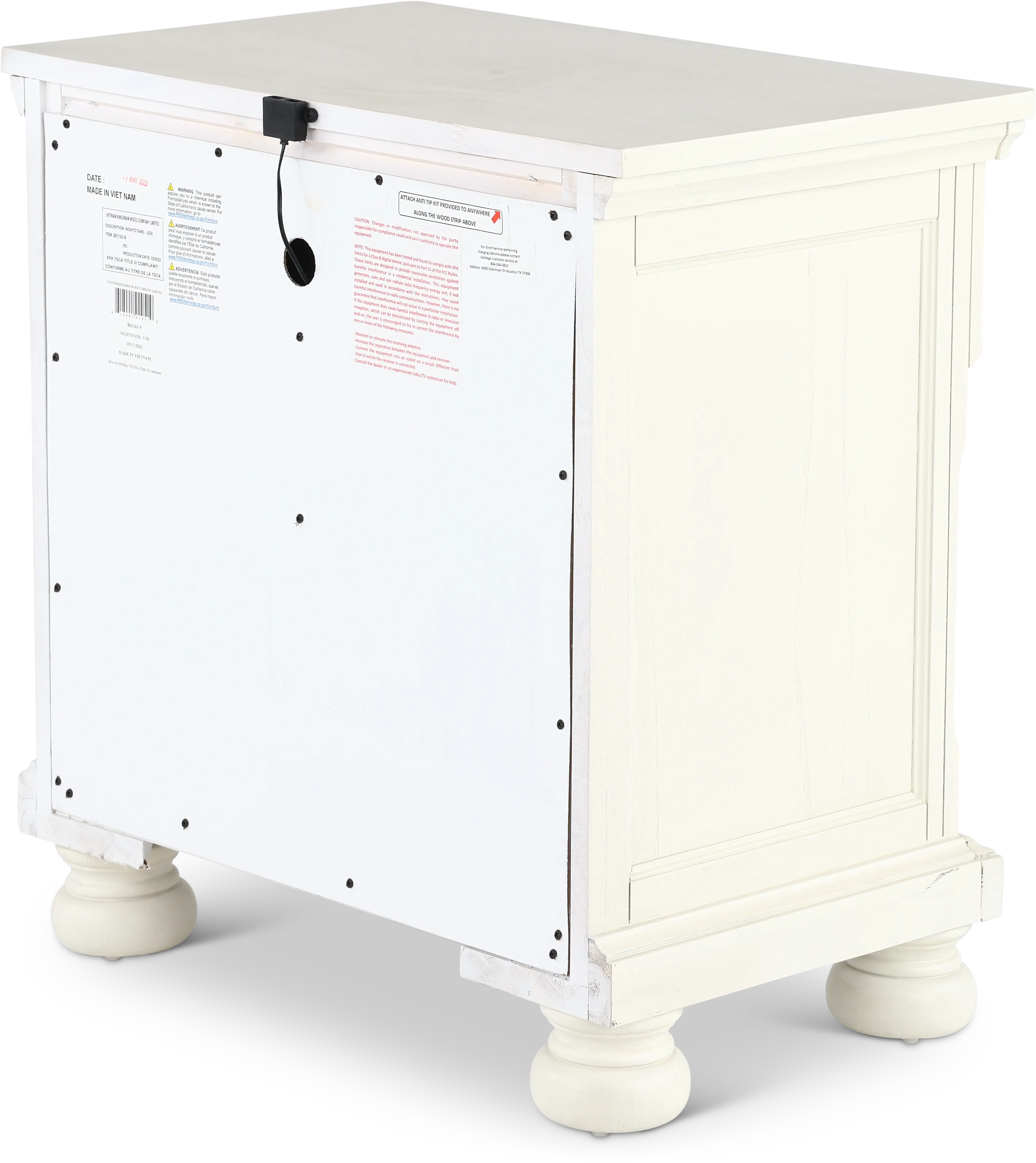 Stella Off-White Nightstand-5
