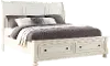 Stella Off-White King Storage Bed