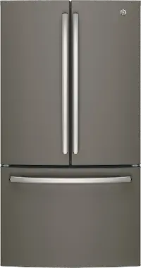 GNE27JMMES GE 27 cu ft French Door Refrigerator - Slate