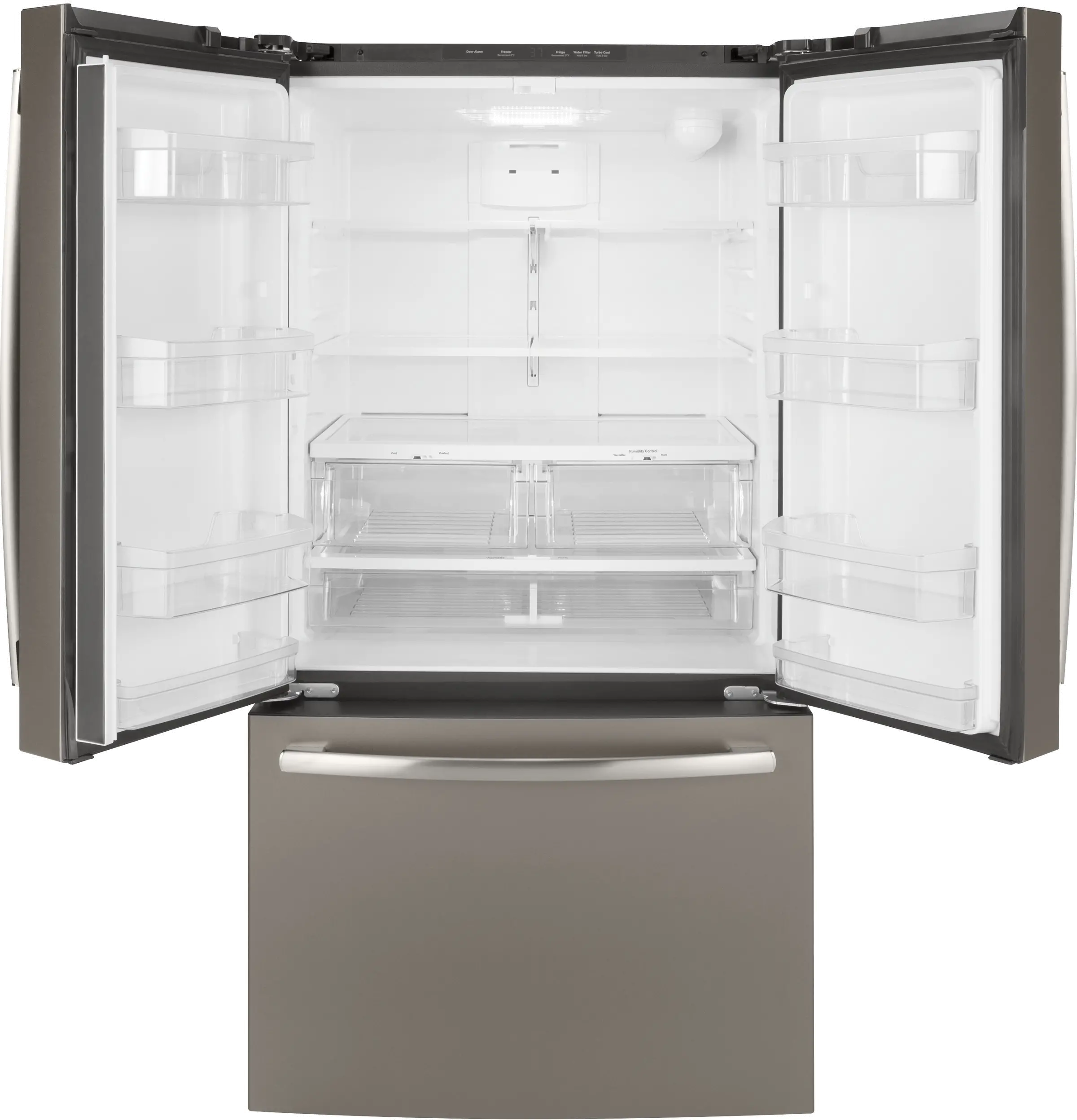 GNE27JMMES GE 27 cu ft French Door Refrigerator - Slate-5