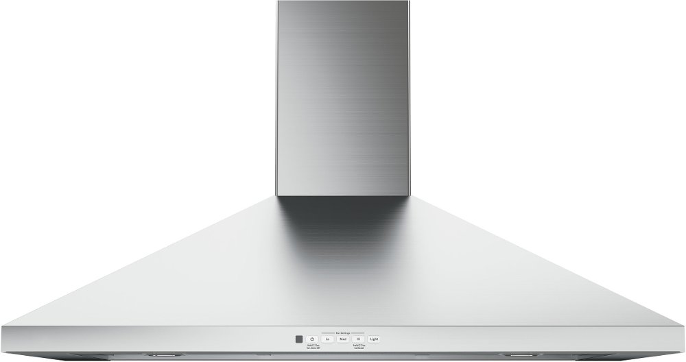 GE 36 Inch Pyramid Chimney Hood - Stainless Steel