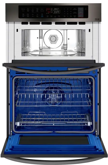 LWC3063BD LG 6.4 cu ft Combination Wall Oven - Black Stainless Steel 30 Inch-3