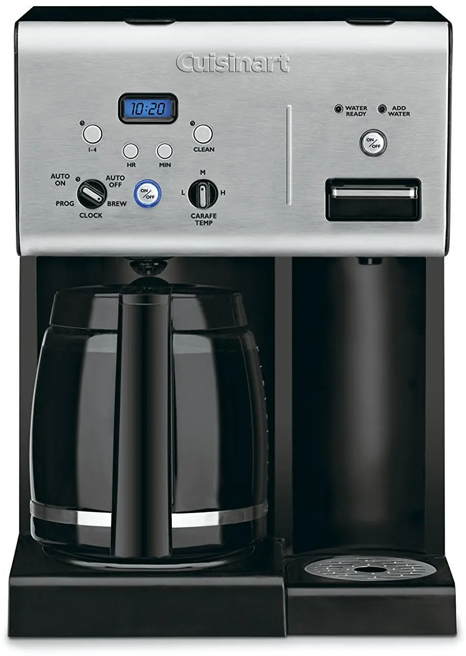 CHW-12 Cuisinart Coffee Plus 12 Cup Programmable Coffee Maker Plus Hot Water System-1